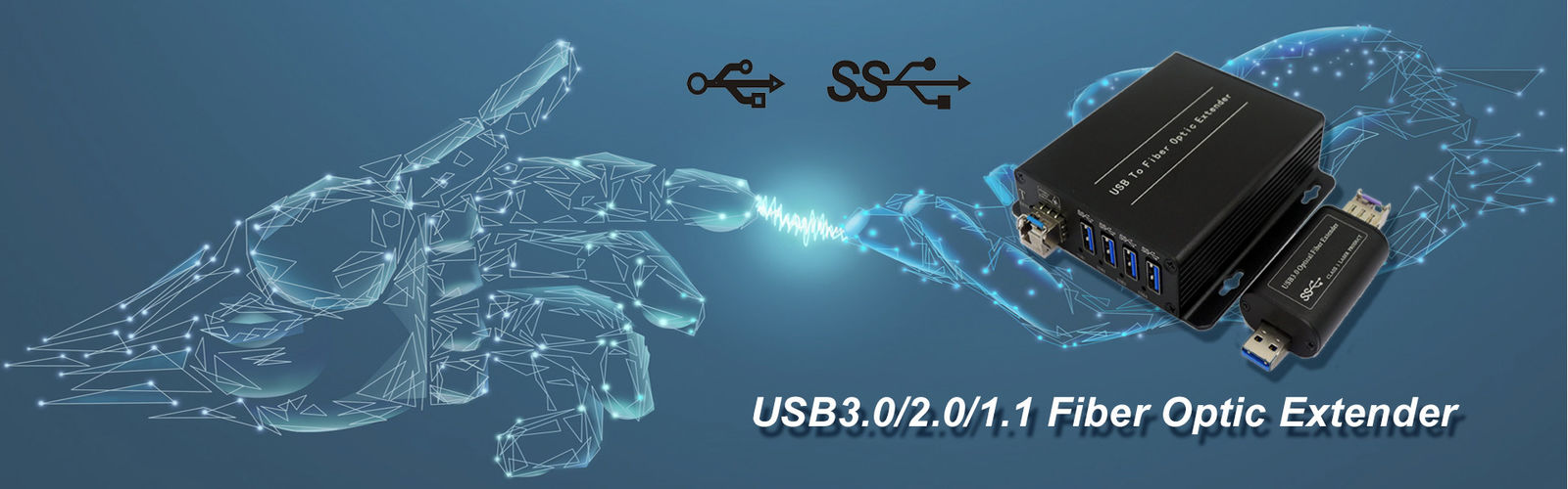 Faser Optik-USB-Ergänzung