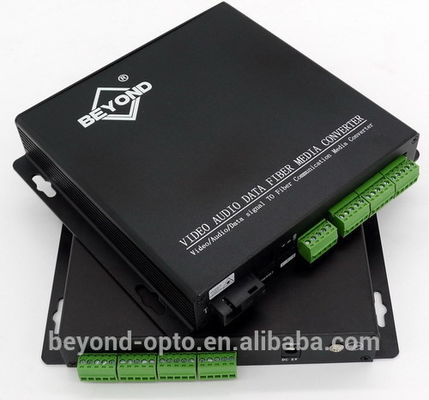 Kontaktschluss Fernsehproduktions-Live Streaming And Camera Accessoriess 8 BIDI zum Faser-optischen Umsetzer