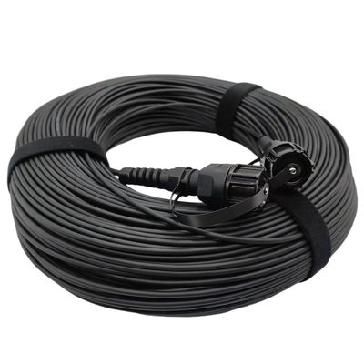 Feld-Lichtwellenleiter-Verbindungskabel mit Doppel-LC Verbindungsstück ODVA