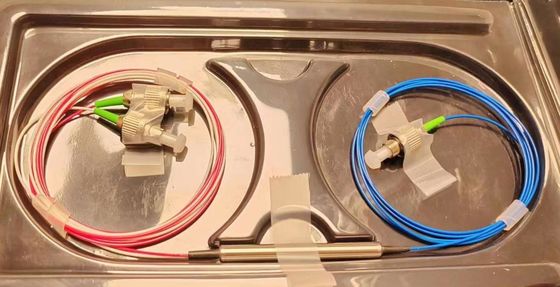 Drei Port- Monomode- Zirkulator-Wavelenght aus optischen Fasern 1550nm
