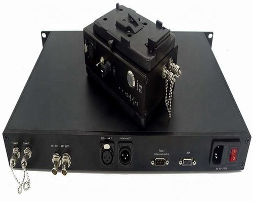 Wechselsprechanlage Tally Remote PGM Genlock Fernsehstudio-Signal-Lichtwellenleiterübertragung CCU EFP ENG Camera SDI