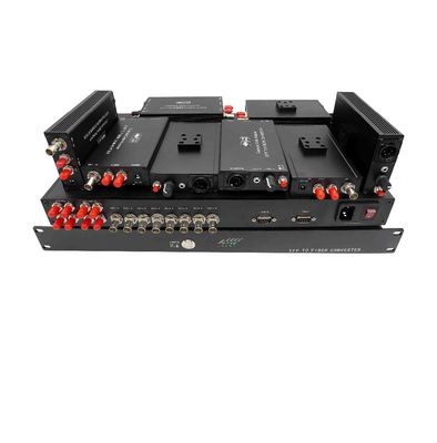 MINI4 ch SDI zum Kamera EFP-Fasersystem mit Wechselsprechanlage, Tally, Rückkehr SDI.