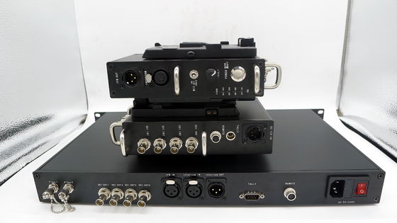 OB Van Intercom Fernsteuerungs-CCU-Sendung Fernsehen SDI Tally Rcp TTL PGM zum Fasersystem