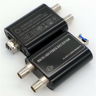 Herrliche konverter der Faser 3G-SDI Optikoptische Ergänzung der Video-daten-Ethernet-Faser SFP-Sendung 3G/HD-SDI Audio