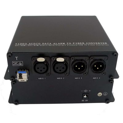 Rundfunk2-ch 2 Pin Xlr To Fiber Converter-Konverter/-transceiver/-übermittler und -empfänger der Weisen-3
