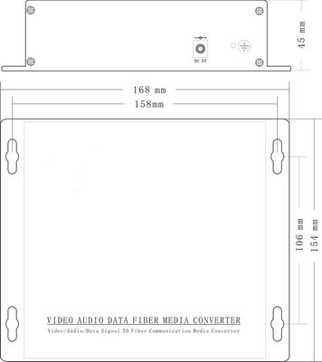 XLR balancieren bidirektionales Audio über Faser