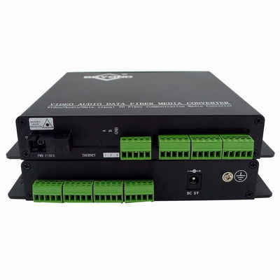 Kontaktschluss Fernsehproduktions-Live Streaming And Camera Accessoriess 8 BIDI zum Faser-optischen Umsetzer