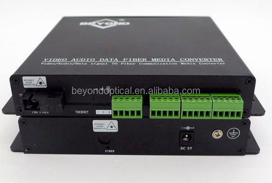 Kontaktschluss Fernsehproduktions-Live Streaming And Camera Accessoriess 8 BIDI zum Faser-optischen Umsetzer