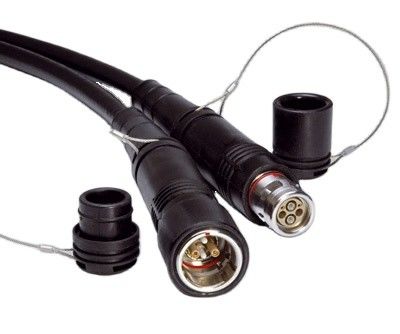 Faser-Verbindungsstück-photoelektrisches hybrides Kabel des Rundschreibsystem-SMPTE