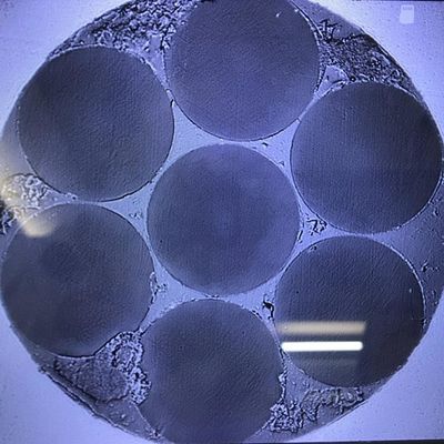 Mehradriges Hexagon der wissenschaftliche Forschungs-Produkte 6 aus optischen Fasern vereinbarte