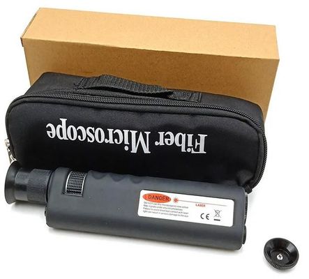 Bereich 400X aus optischen Fasern für die Untersuchung der Beendigungs-schwarzen Farbe