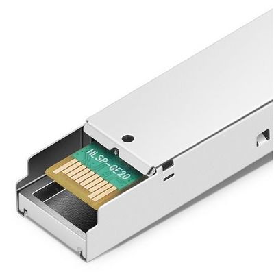 Monomode- SFP-Transceiver mit Doppel-LC Faser-Verbindungsstück DDM