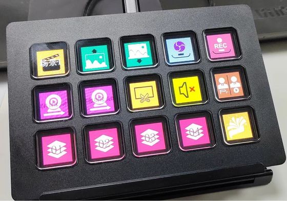 Stromplattformtastatur 15 kundengerechter LCD-Schlüssel