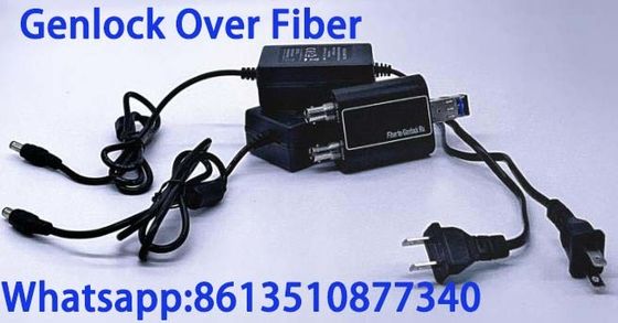 Genlock zum Faserkonverter Genlock (CVBS-/bb/Drei-stufig) über Optikfaser-Ergänzung (Bretter) mit Mini Size, w-/SFPmodul